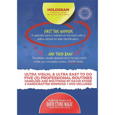 Hologram Blue by David Stone