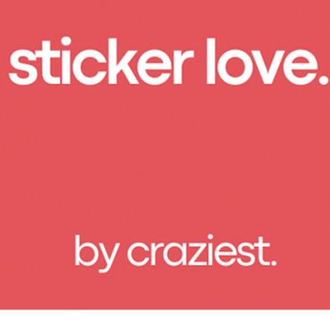 Sticker Love by Craziest
