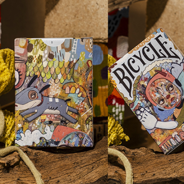Bicycle Reen Barrera Muscle Land Playing Cards